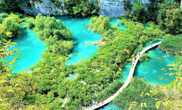 普利特維采湖群穿著 普利特維采湖群穿著