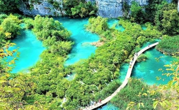 普利特維采湖群 普利特維采湖群