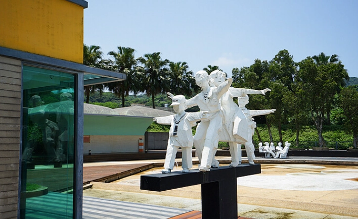 朱銘美術館 免費接駁車 朱銘美術館 免費接駁車