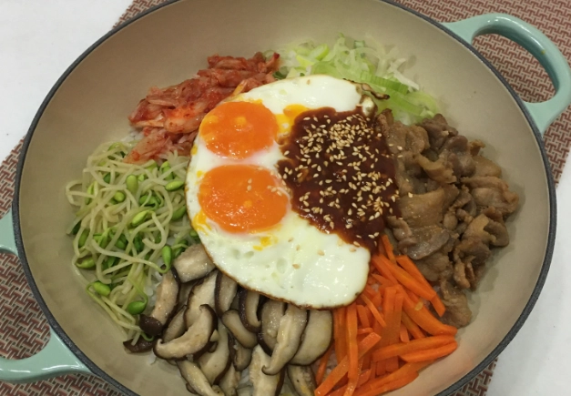 自製韓式拌飯 卡路里