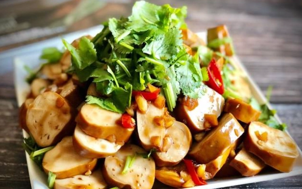 涼拌素雞 涼拌素雞