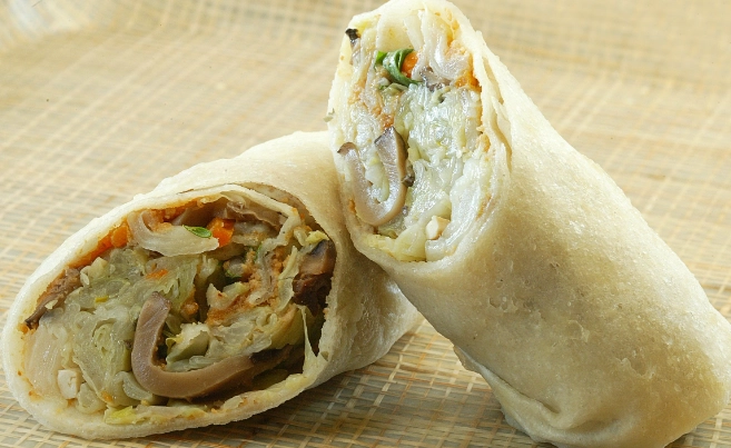 不加花生粉潤餅