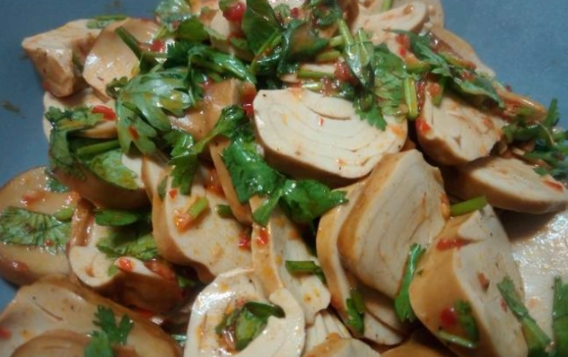 涼拌素雞 涼拌素雞