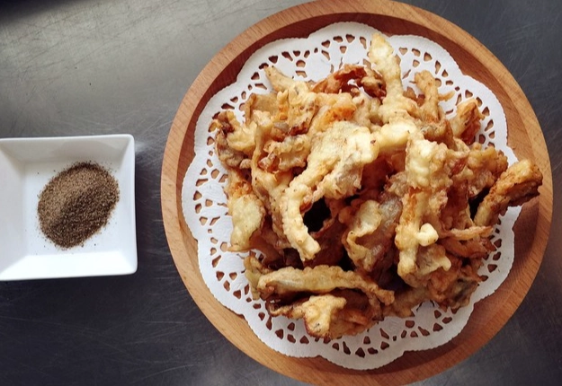 酥脆炸香菇