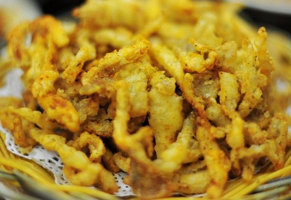 酥脆炸香菇