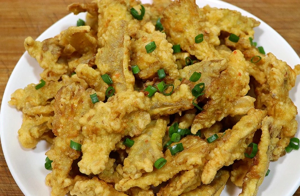 酥脆炸香菇