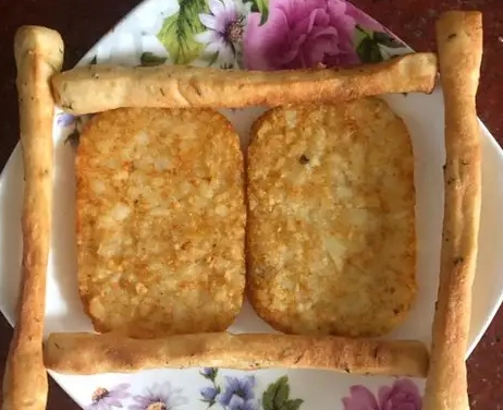 氣炸鍋三角薯餅做法