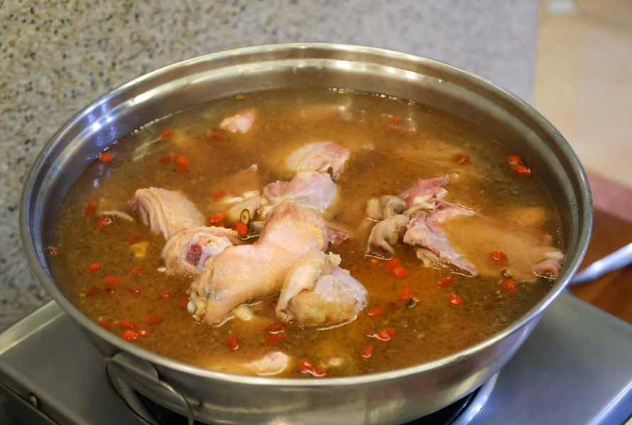 無酒燒酒雞食譜