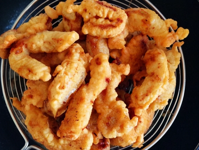 油炸食物保存方法