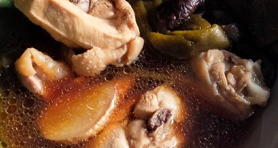 台灣炒苦茶油雞