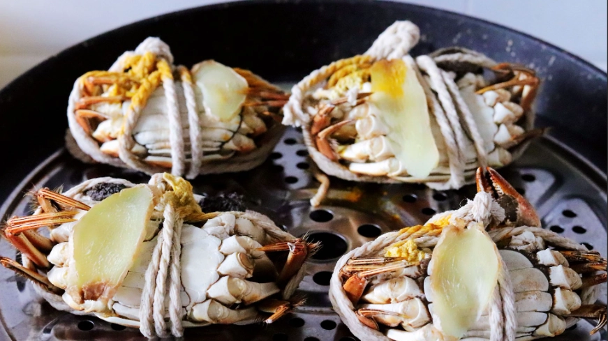 大閘蟹清蒸 大閘蟹清蒸