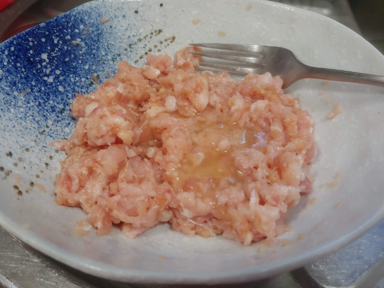 蛋白蒸肉餅 蛋白蒸肉餅