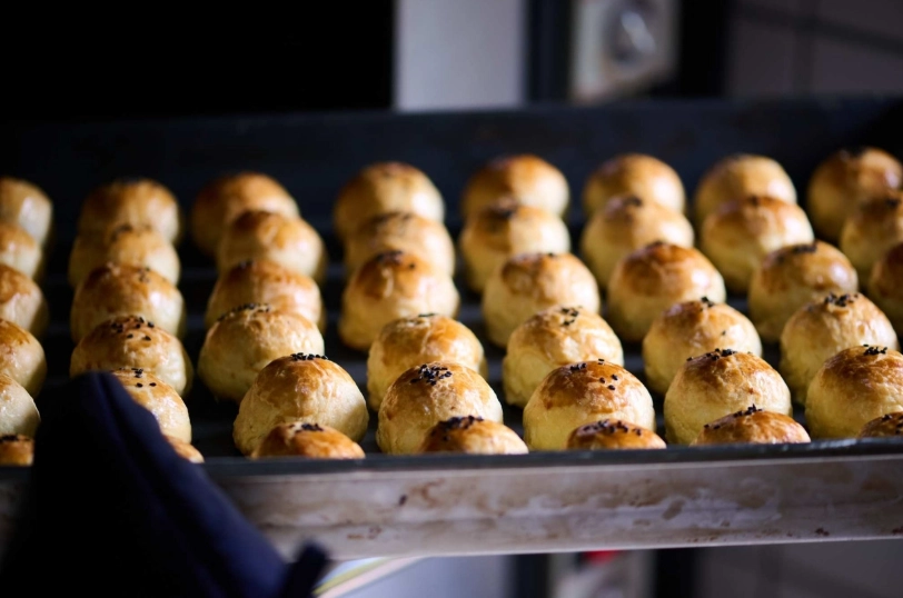 自製蛋黃酥保存