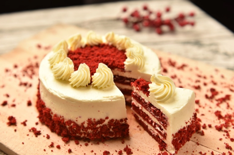 紅絲絨杯子蛋糕