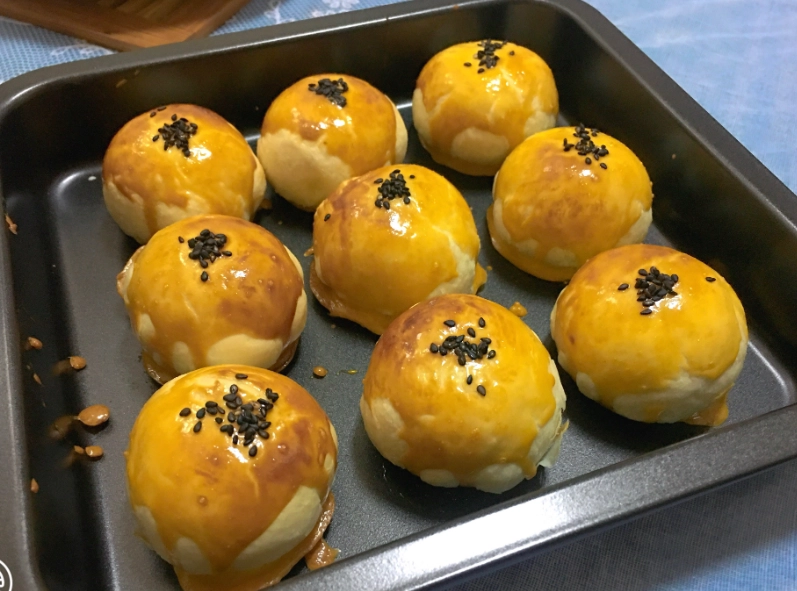 蛋黃酥冷凍回烤