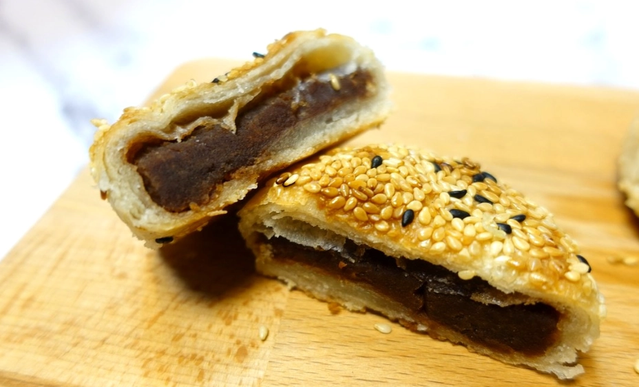 蟹殼黃酥餅做法