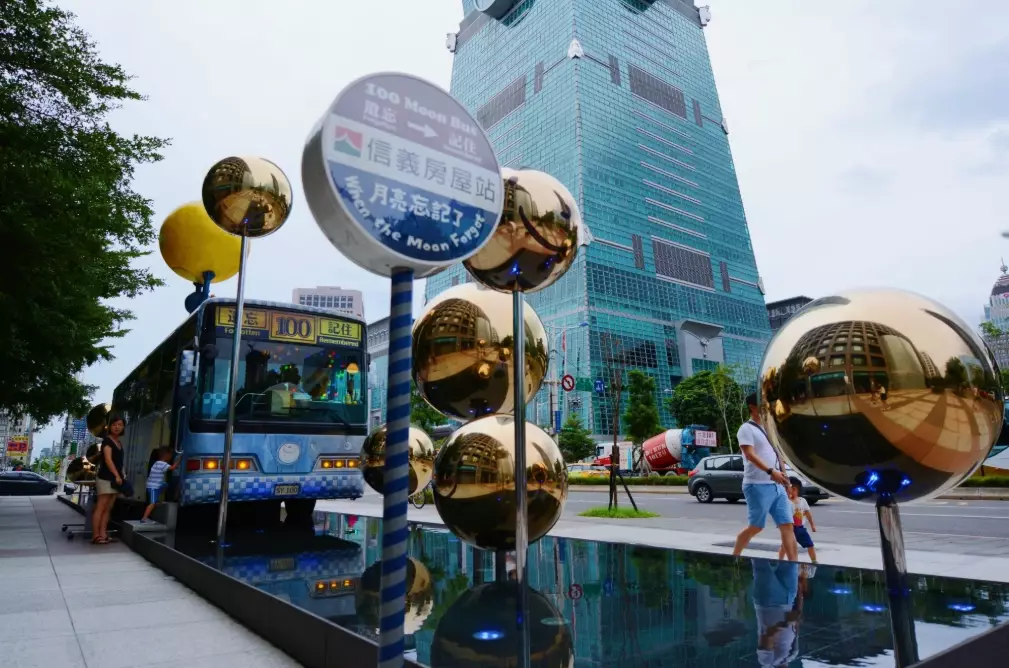 台北信義區逛街