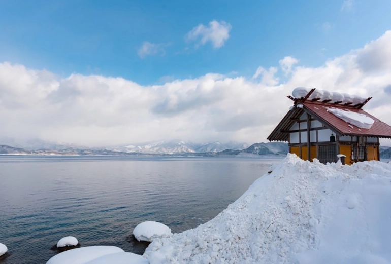 秋田雪景行程 秋田雪景行程