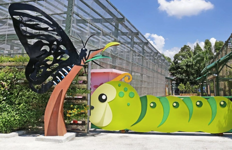 金獅湖蝴蝶園停車場 金獅湖蝴蝶園停車場