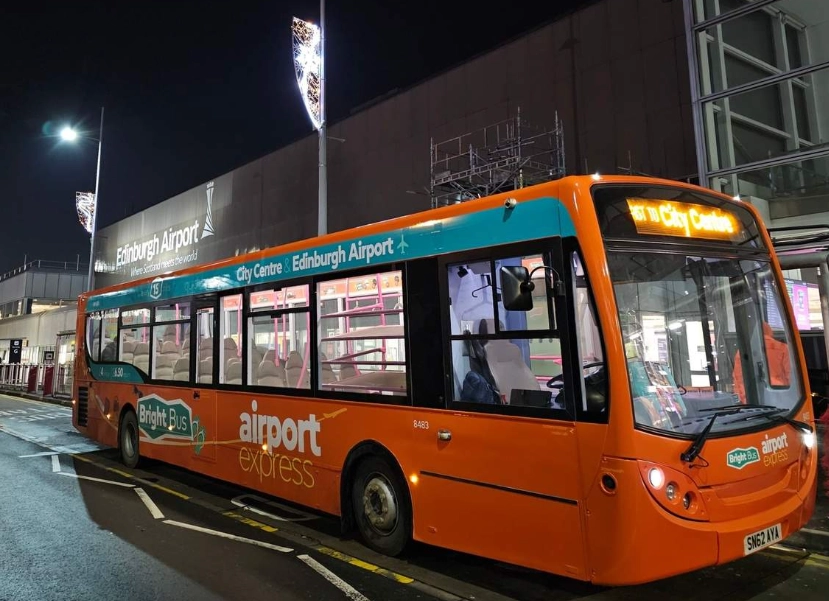愛丁堡機場到市區