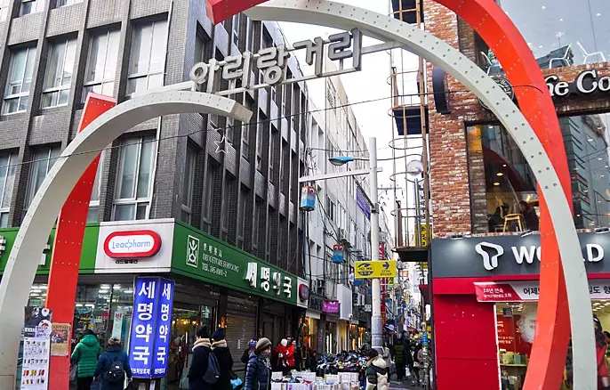 釜山塔周邊美食