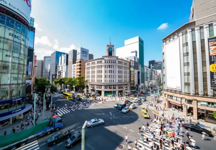 東京銀座自由行