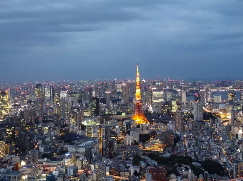 六本木之丘 夜景時間