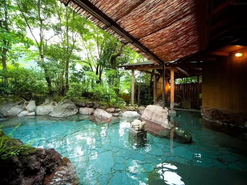 由布院 溫泉 旅館 私人風呂