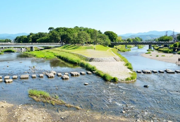 京都白川通散步