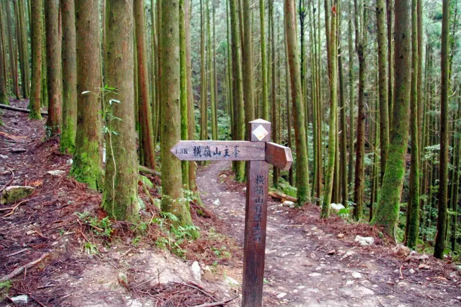 大雪山登山步道