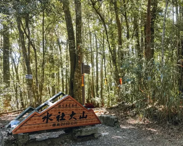 水社大山 入園證