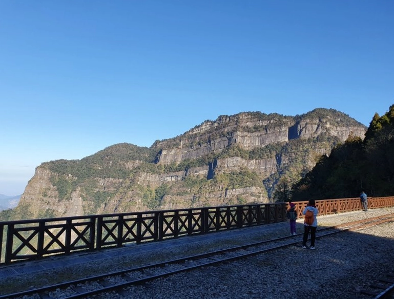 阿里山鐵道行走