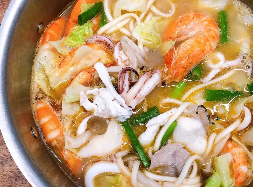 海鮮烏龍麵熱量