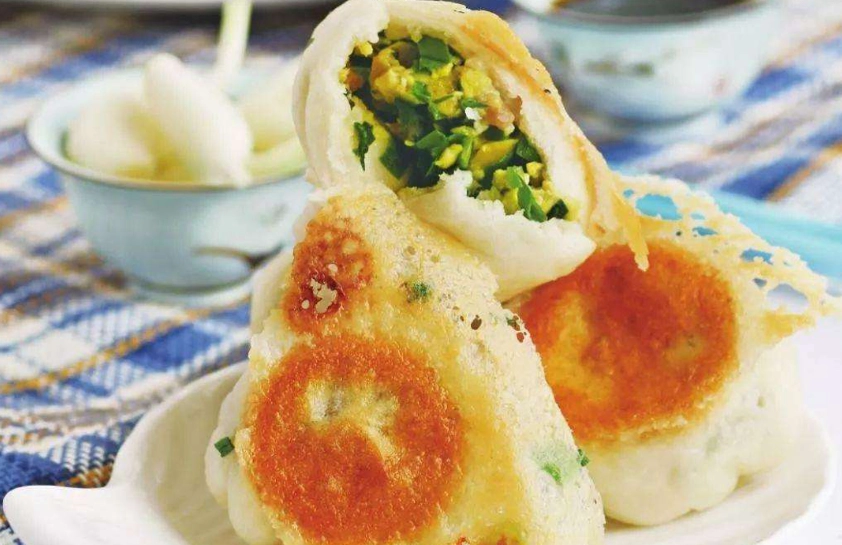 素食水煎包
