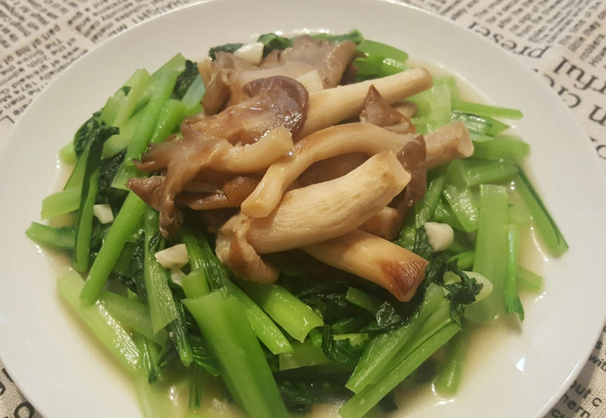 秀珍菇出水