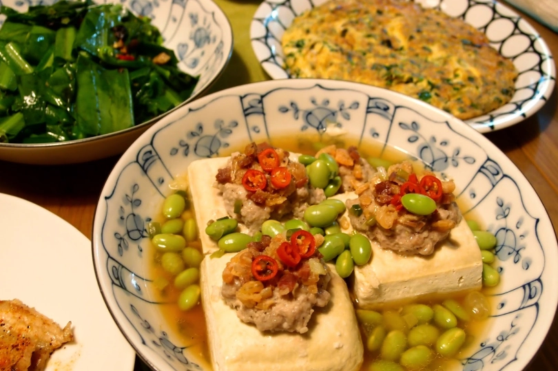 清蒸臭豆腐