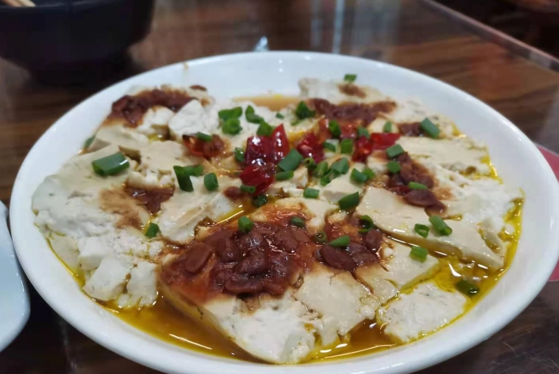 清蒸臭豆腐