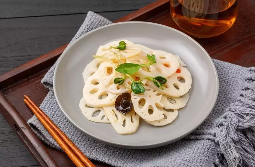 蓮藕粉牛奶 蓮藕粉牛奶
