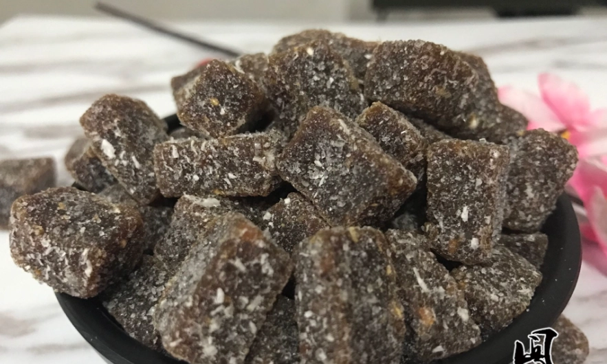 老薑片炒黑糖