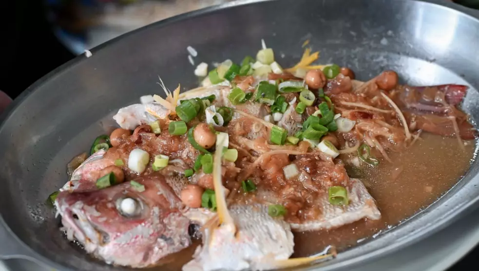 大溪漁港美食