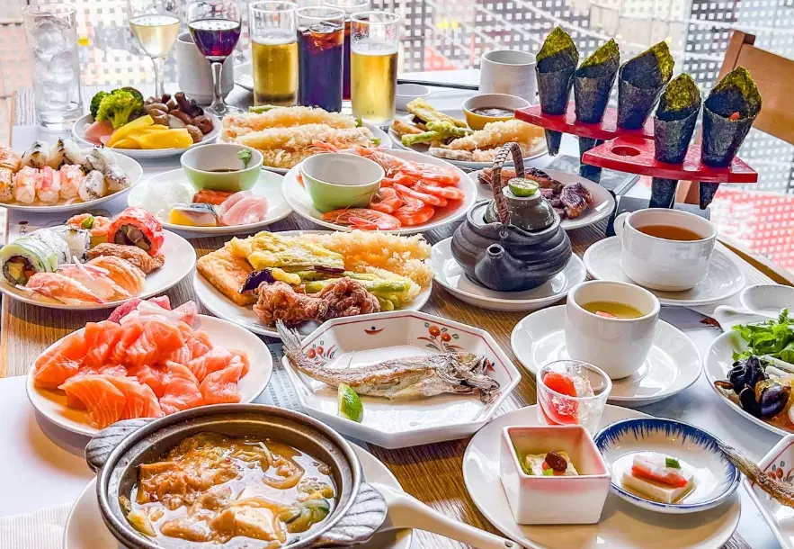鮭魚生魚片吃到飽