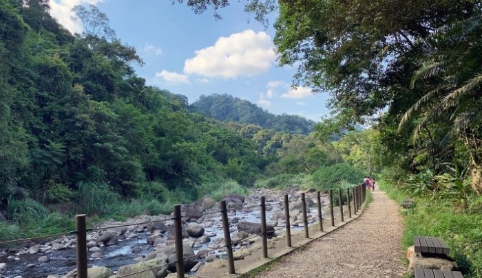蓬萊溪護魚步道：交通停車、步道指南、路線規劃與景點全攻略