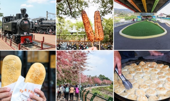 二水景點：車站、腳踏車道、老街與生態景點導覽