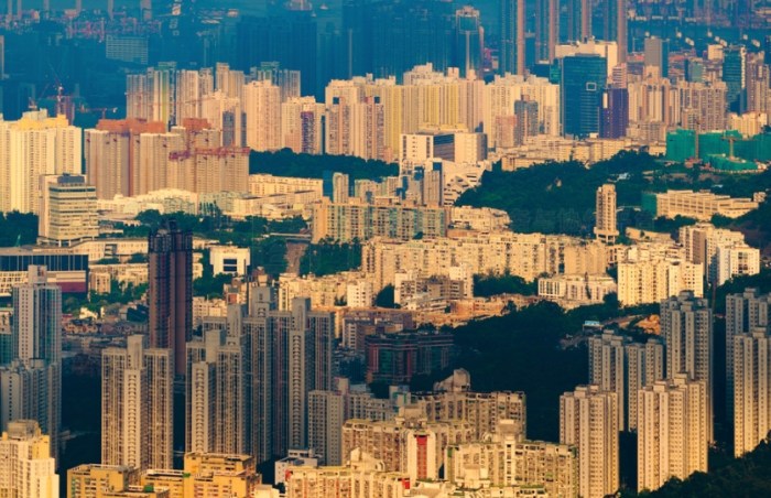 香港市中心位置