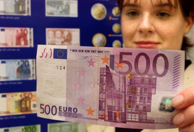 500歐元換算台幣